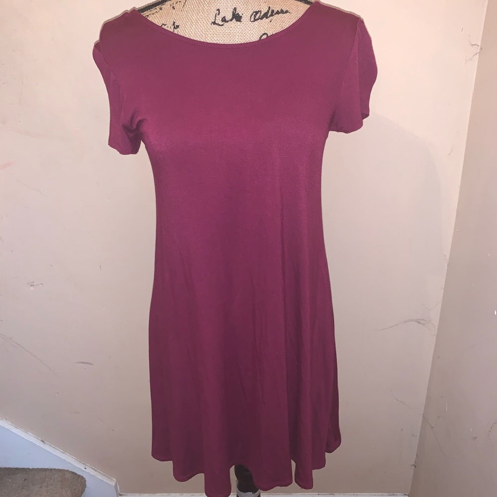 Mossimo Supply Co. • Maroon Midi Dress